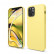 Чехол-накладка для iPhone 12/12 Pro (6.1) Elago Soft silicone case (Liquid) Yellow (ES12SC61-YE)