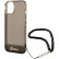 Чехол для iPhone 14 Guess PC/TPU Translucent w Electoplated camera Hard + hand Strap Black (GUHCP14SHGCOHK)