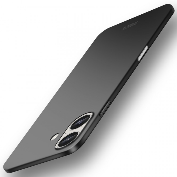 Тонкий матовый чехол MOFI для iPhone 16 Ultra-thin (Black)